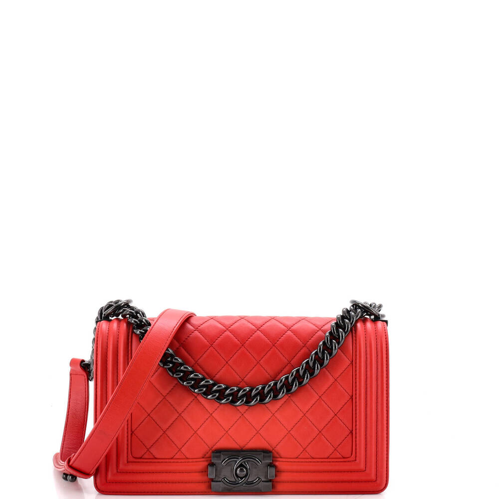 Chanel Old Medium Boy Flap Bag